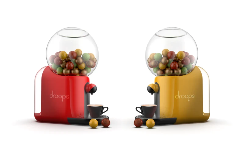 droops coffee concept single serve dissolvable